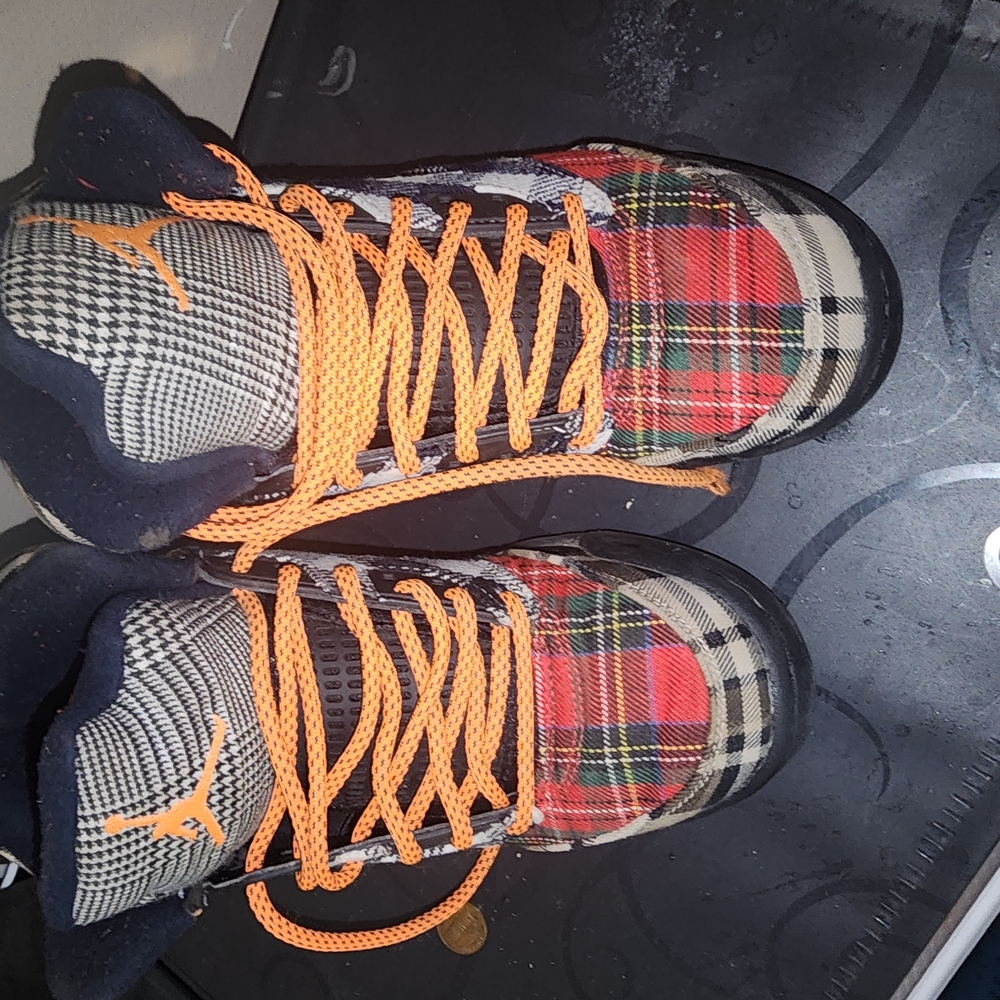 Jordan Orange Red Sneakers Bold Design